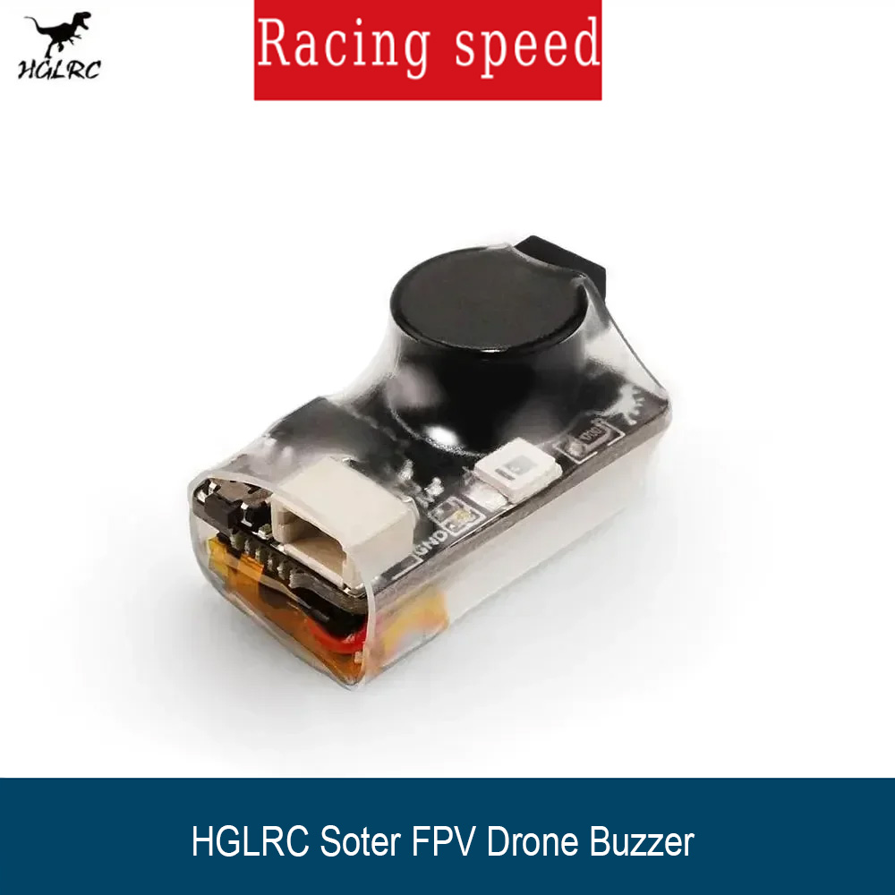 Drone Buzzer - Buzzer modelarski 100dB z diodą LED,