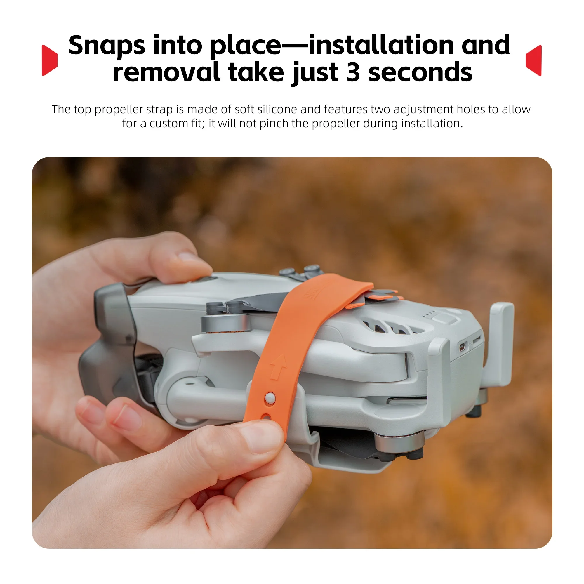 Stabilizator mocowania śmigieł – Drone Propeller Guard recenzja i cena